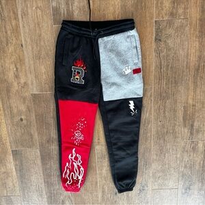 Reason Brand Patchwork Joggers – Streetwear Sweatpants Size Men’s Small